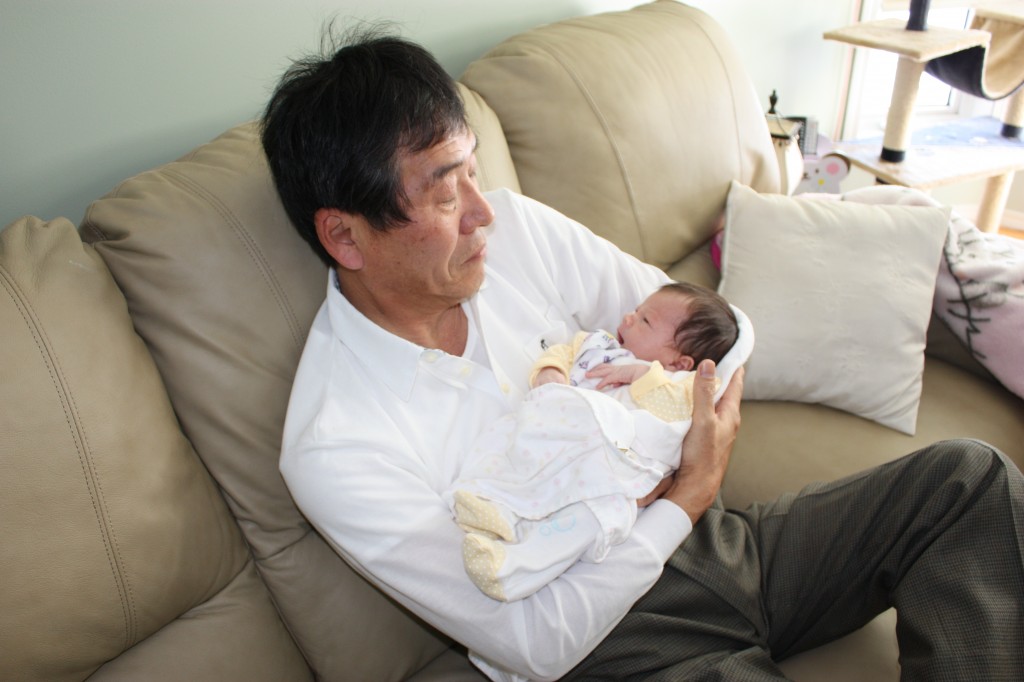 With Grandpa (March 16 2011)